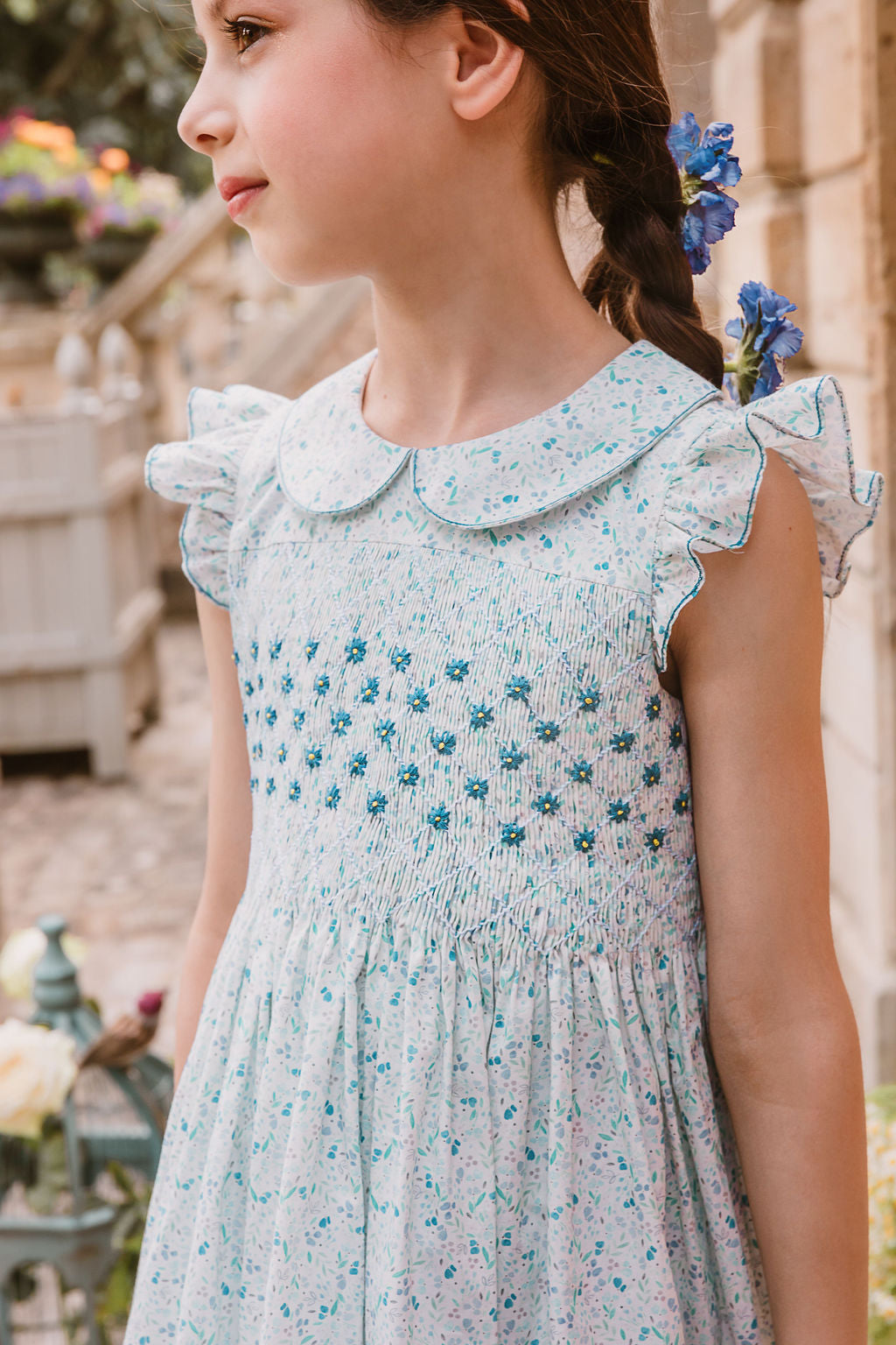 美品　Apolina Iris smock picninc check 5-7Y apolina Iris smock picninc check 9-11Y - メルカリ