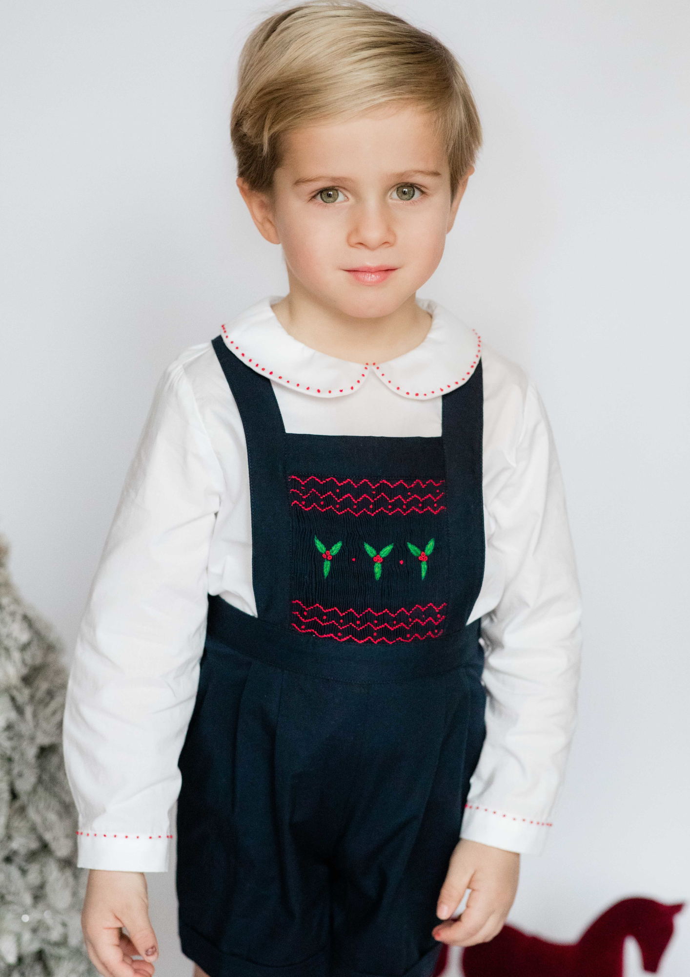 George Navy Classic Christmas Boy Dungaree