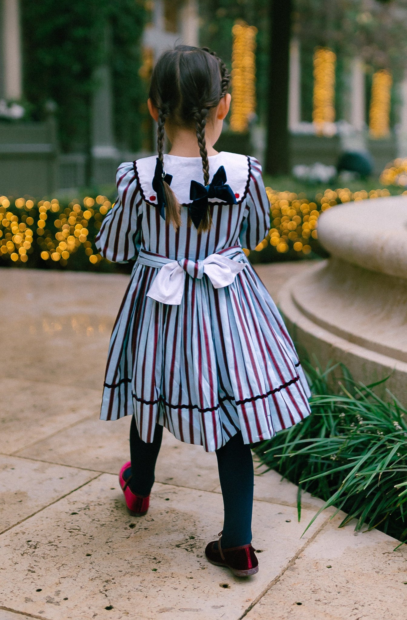 blue and burgundy dress MARINE STRIPE SMOCKED 6T Size:36 inch the Mabel Dress in Type:Midi Dresses Your Guide To The