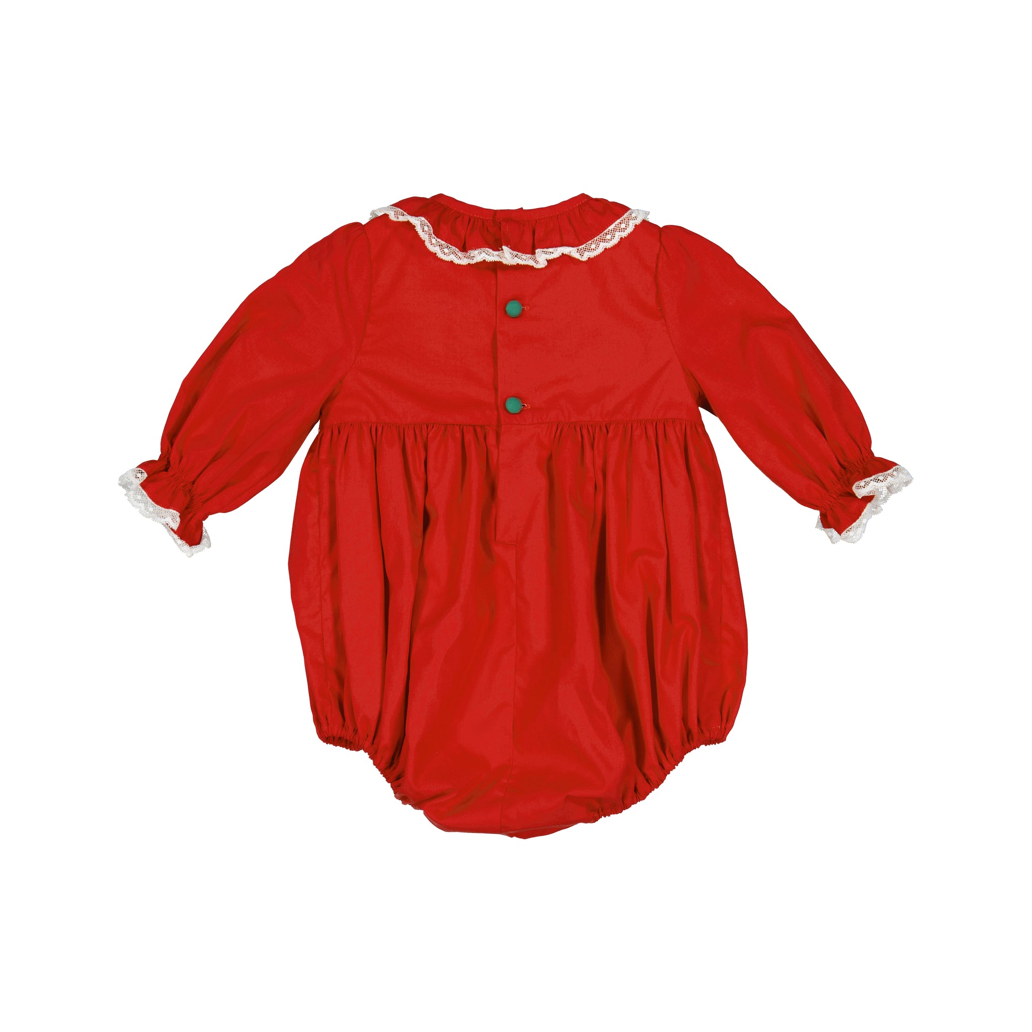 Margaret Red Christmas long sleeve Baby Bubble