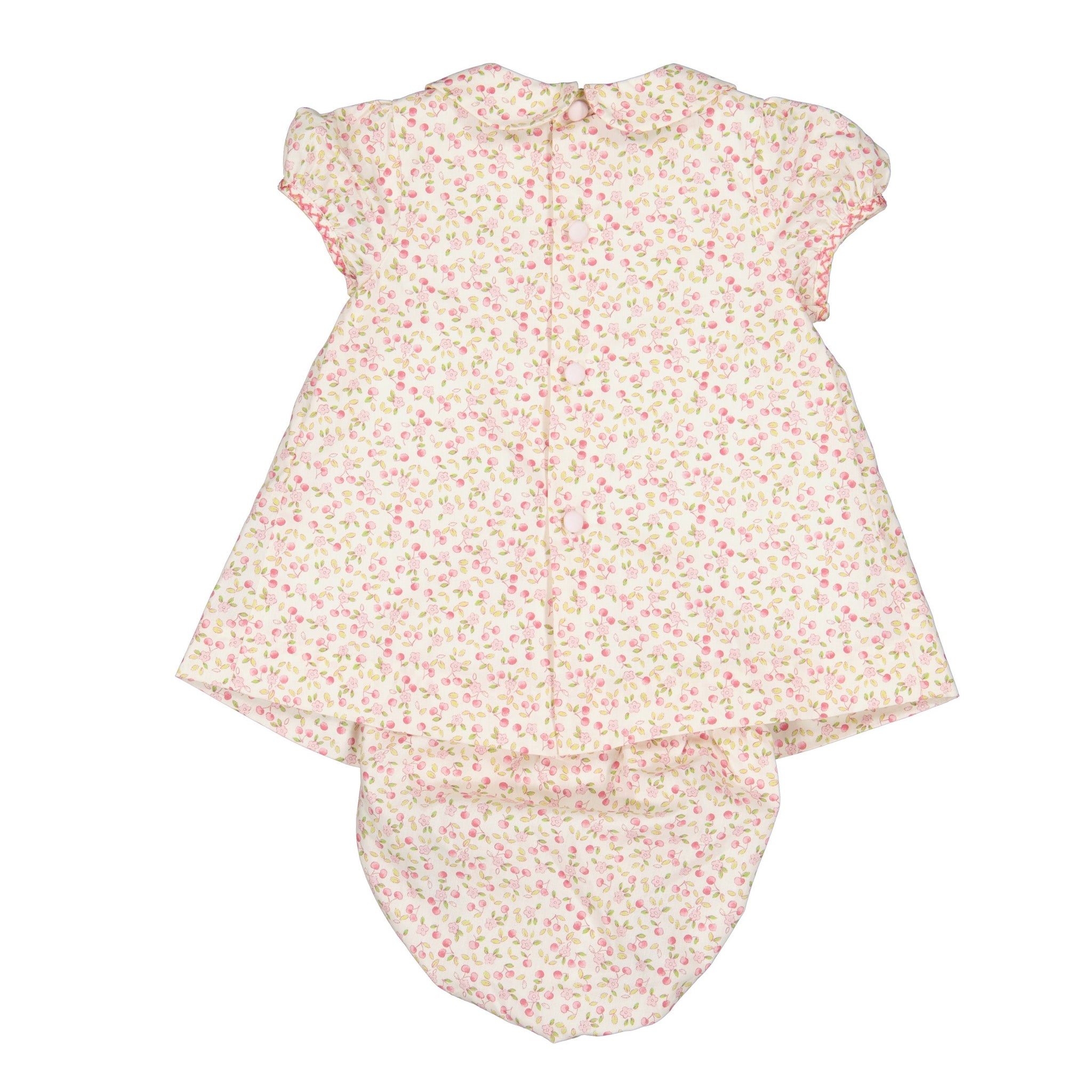 CHERRY FLORAL BABY SET