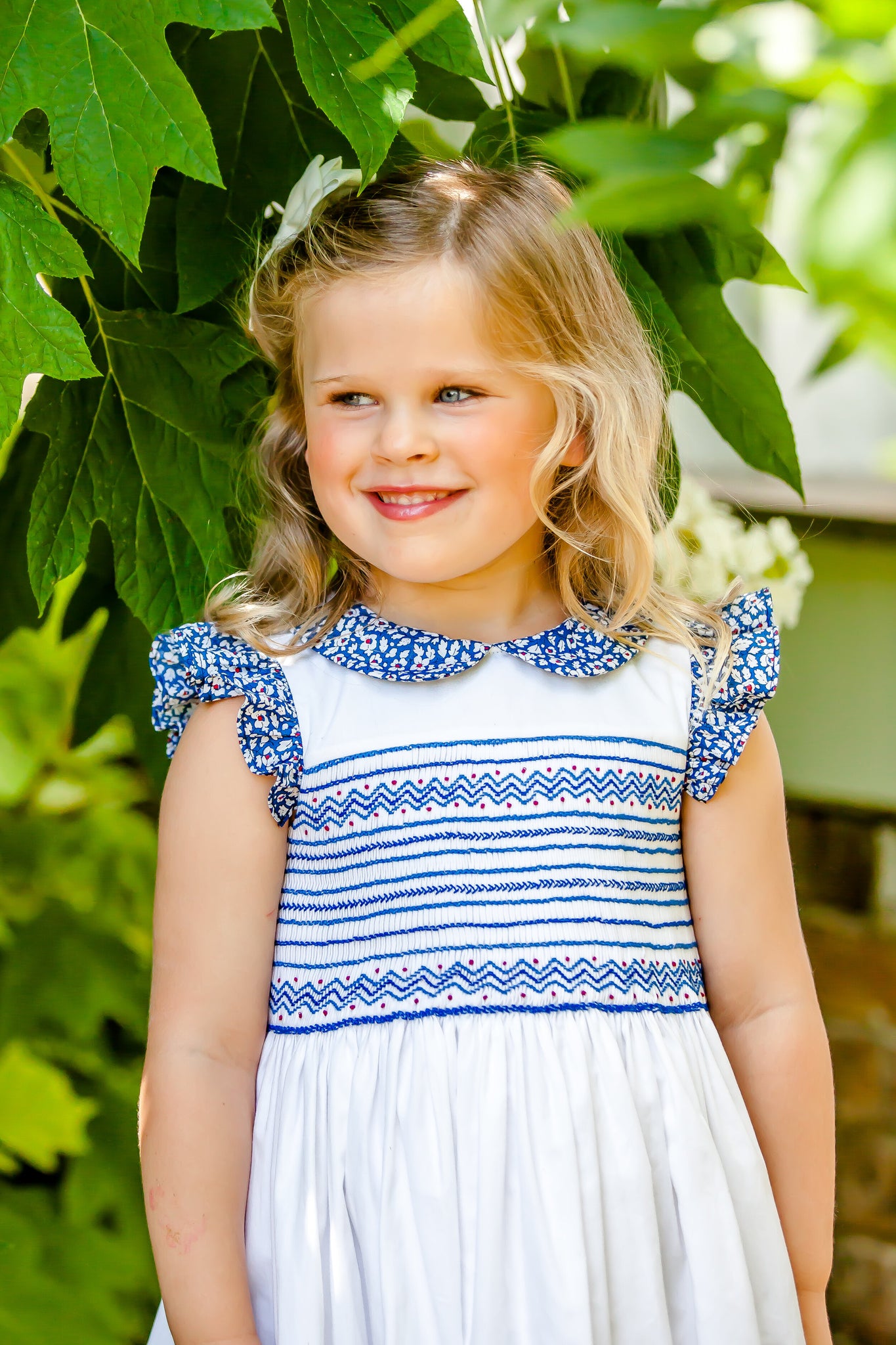 AMALIA WHITE/BLUE